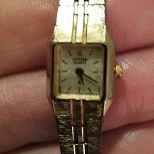 Vintage Gold Tone Citizen watch womens